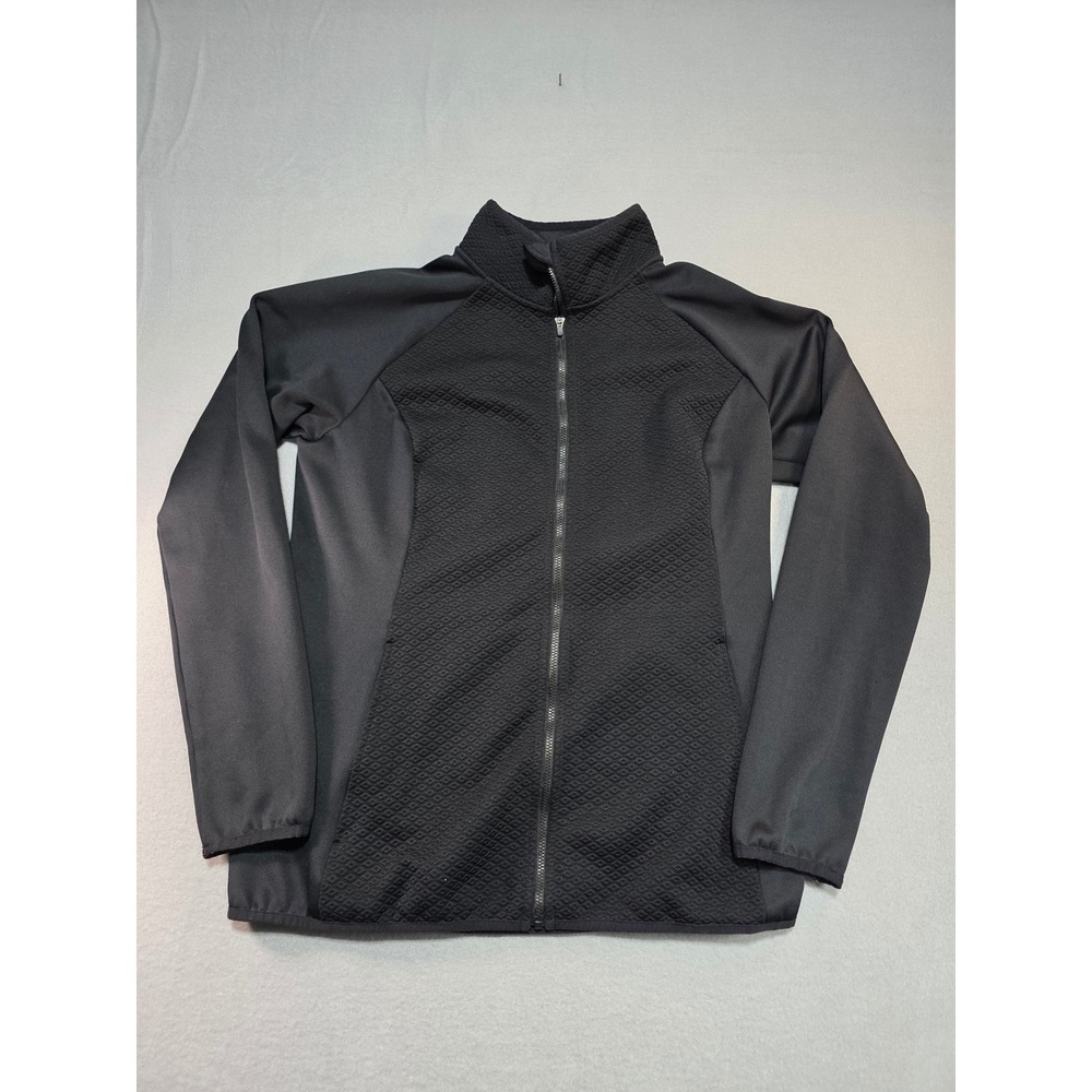 Columbia Sportswear Mens Black Diamond Quilted Full Zip Jacket Large